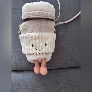 Jellycat Cream Toast Bag for Kids